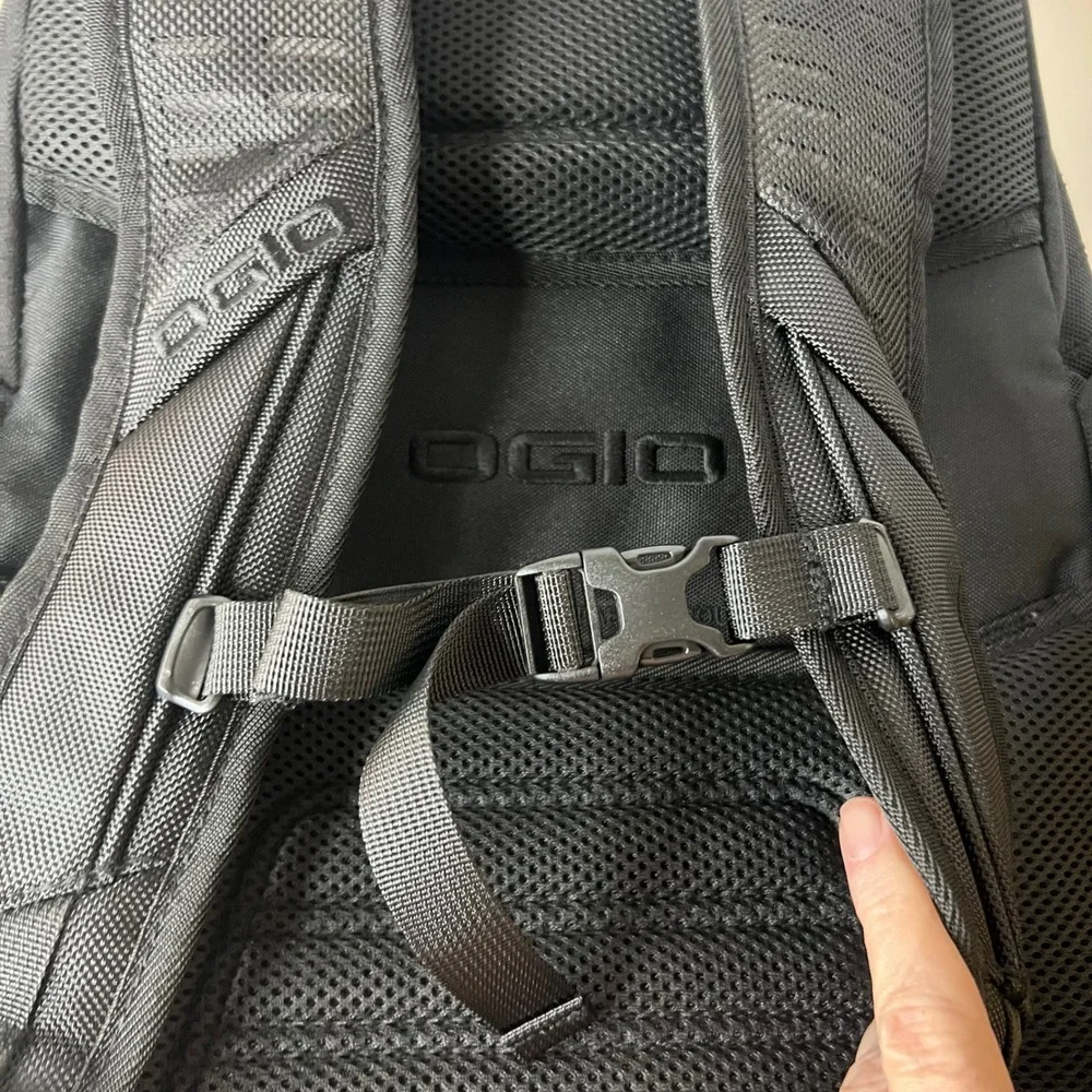 Ogio Flashpoint BackPack Laptop Bag Black NWOT #1 Embroidered HDR Logo‎